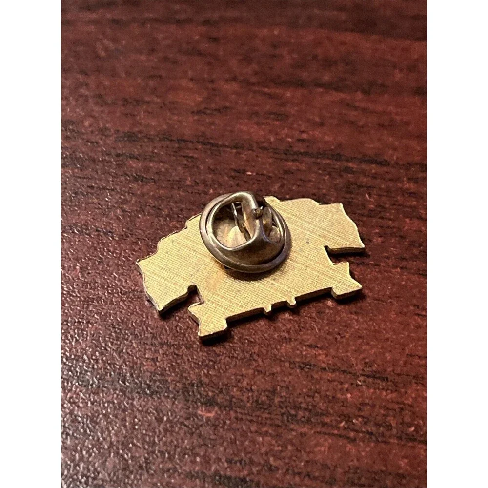 2014‎ National Law Enforcement Memorial Dual Flags Lapel Hat Pin